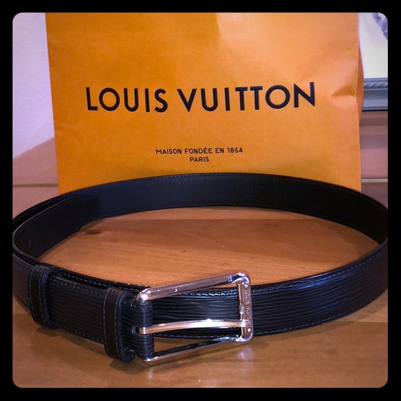 Louis Vuitton Other - Authentic Louis Vuitton Men’s Epi Black Belt